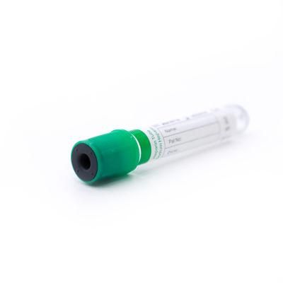 Hbh Medical Factory Plasma Capillary Green Vacuum Blood Lithium Heparin Tube for Medical Test