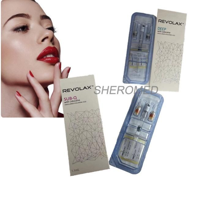 Revolax Fine Deep Sub-Q Hyaluronic Acid Dermal Filler for Facial Beauty