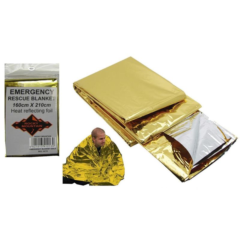 Foil Blankets First Aid Aluminum Foil Emergency Blankets