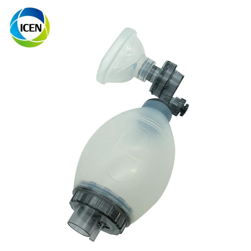 in-K001 Adult Medical Product Emergency Ambulance Manual Portable Ambu Bag Resuscitator