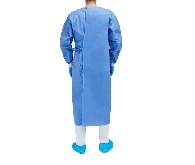 Disposable Non-Woven Reinforced AAMI Level 4 /Sterile Disposable Surgical Gown/Isolation Gown