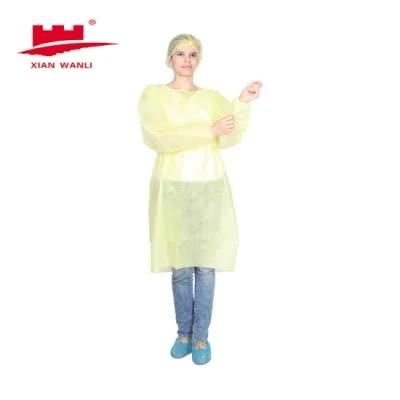 Disposable Nonwoven Isolation Protective Gown for Hospital Use