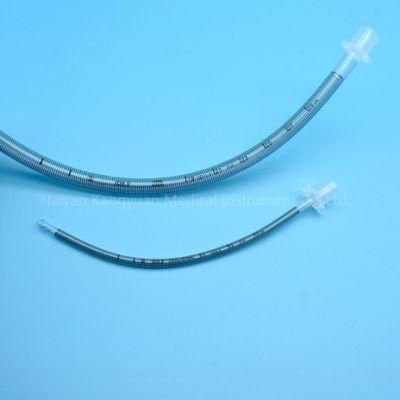 Armored Reinforced Endotracheal Tube Flexible Soft Tip Without Cuff