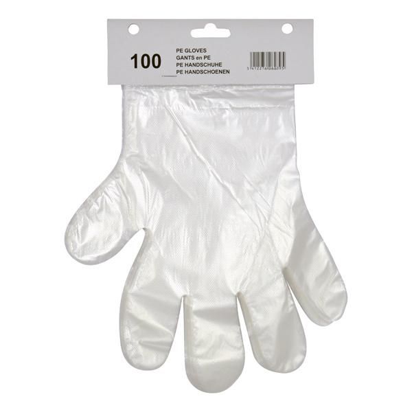 Transparent PE Plastic Waterproof Glove