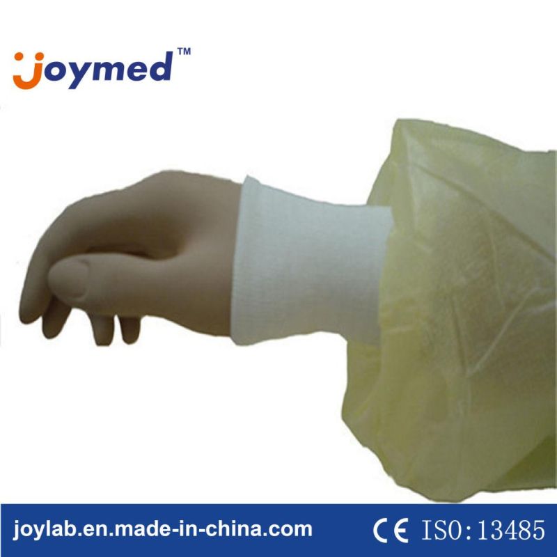 Level 2 Isolation Surgical Disposable PE Coated PP Woven Gown