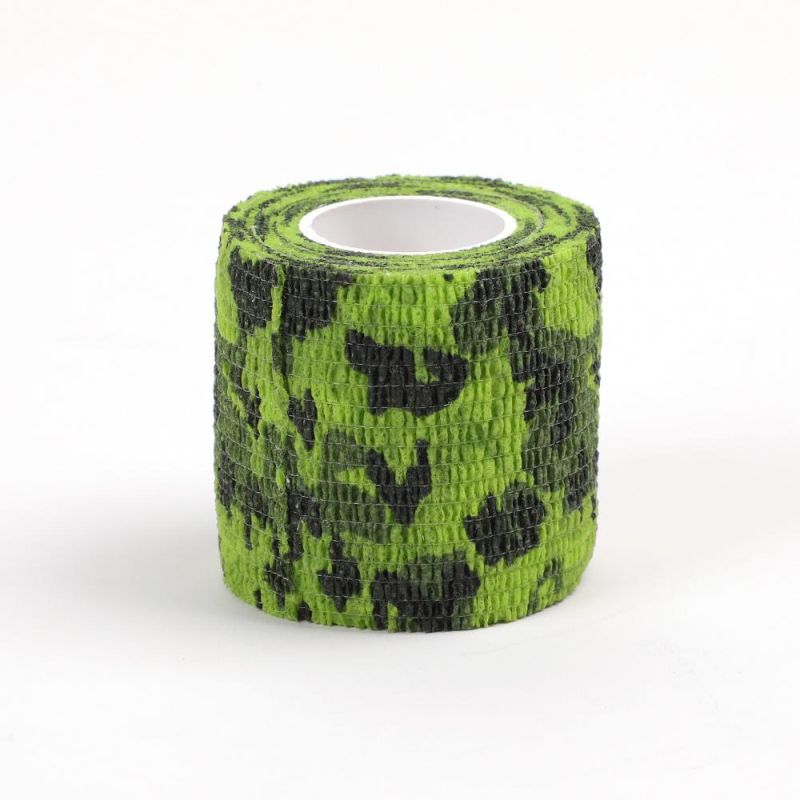 Camouflage Adhesive Disposable Self Tape Custom Brand Tattoo Bandage