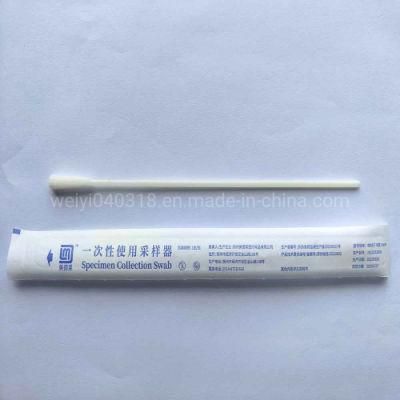 Specimen Collection Flocked Swabs Nasopharyngeal Swab Specimen Swab Oral Swab CE FDA Disposable Medical Supply