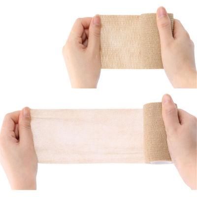 Self Adhesive Sports Athletic Medicalconsumables Fabric Elastic Bandage