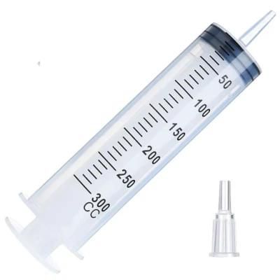 300cc Larger Irrigation Syringe for Liquid Food Providing, Wound Washing, Gynecological Vagina Flushing,