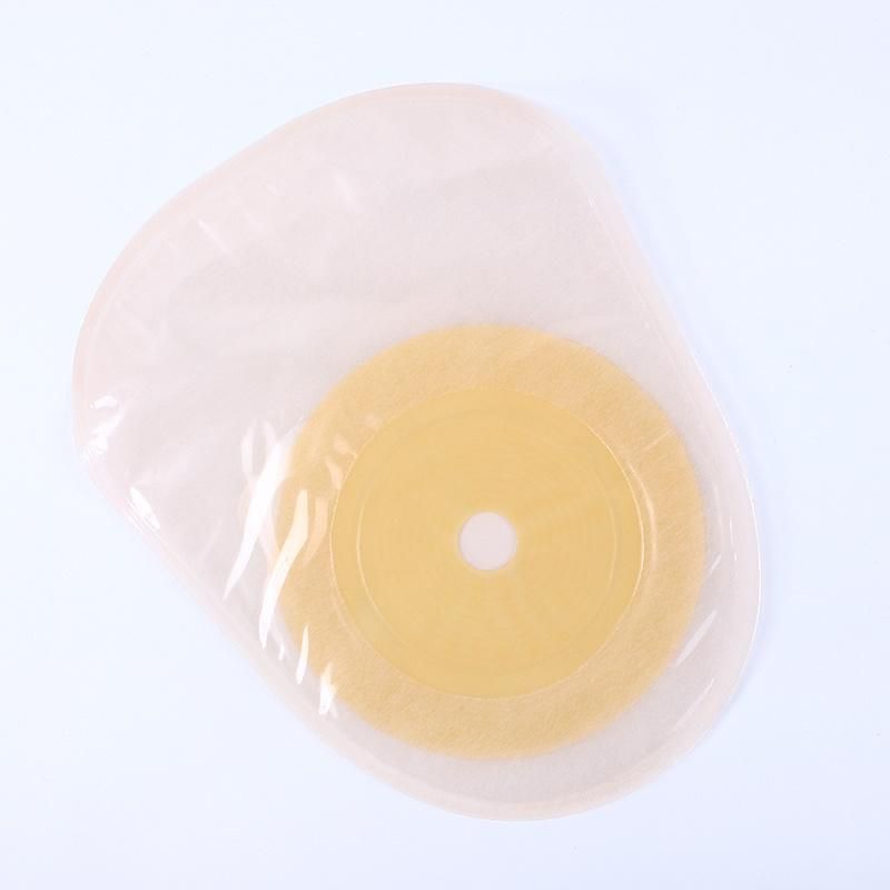 Hot Sale One Piece Closed Hydrocolloid Medical Colostomy Bag