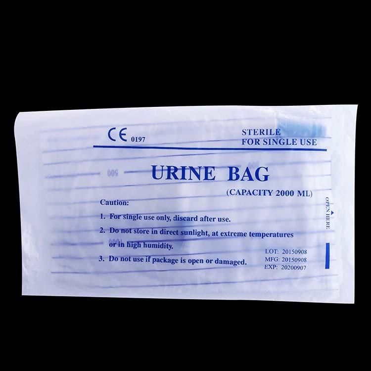 Urine Drainage Bag Disposable PVC Urine Bag