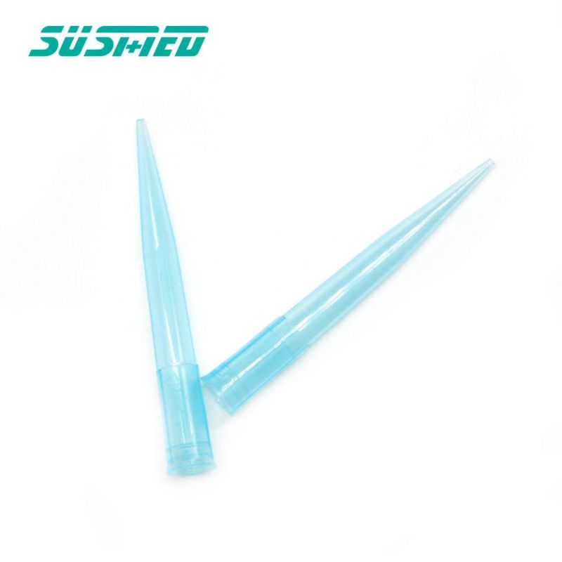 1000UL Medical Blue Gilson Micro Pipette Tips China Supplier