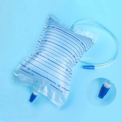 BM&reg; Disposable High Quality Medical PVC Urine Collecting Drainage Bag ISO13485 CE FDA