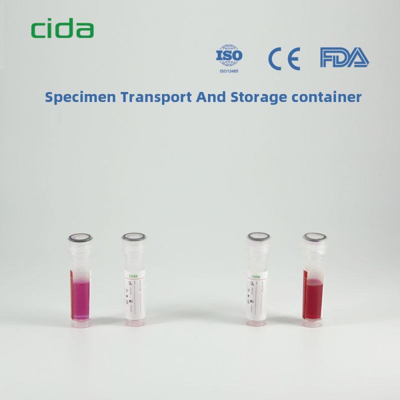 Laboratory Consumable Vtm Sampling Tube Kit with Flocked Oral Nasal Swab Virus Sampling Tube Viral Transport Medium Specimen Collection Swab Rapid Test