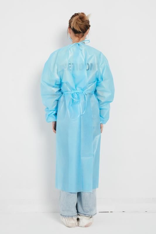 Laboratory Suits Made in China Disposable SMS Non Woven Isolation Gown