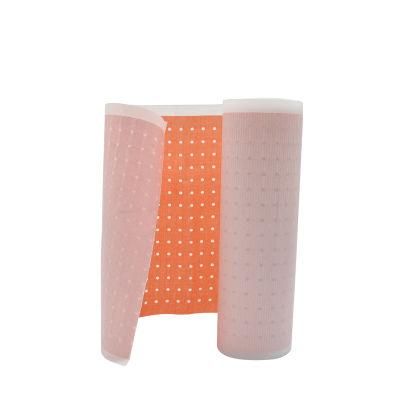 Medical Supply Perforated Surgical Skin Color Fabric Non Woven Zinc Oxide Adhesive Tape