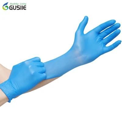 Gusiie 100 a Box of High-Quality Nitrile Medical Examination Gloves