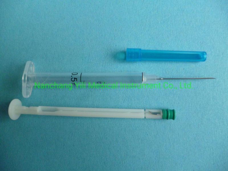 Disposable Syringe Auto Disable Bcg Syringe 0.05ml, 0.1ml, 0.5ml, 1ml