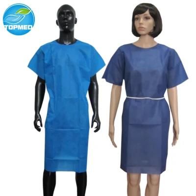 Hot 2021 Sell Hygienic Patient Gown/Scrub Suits Medical Consumable Hospital Uniform