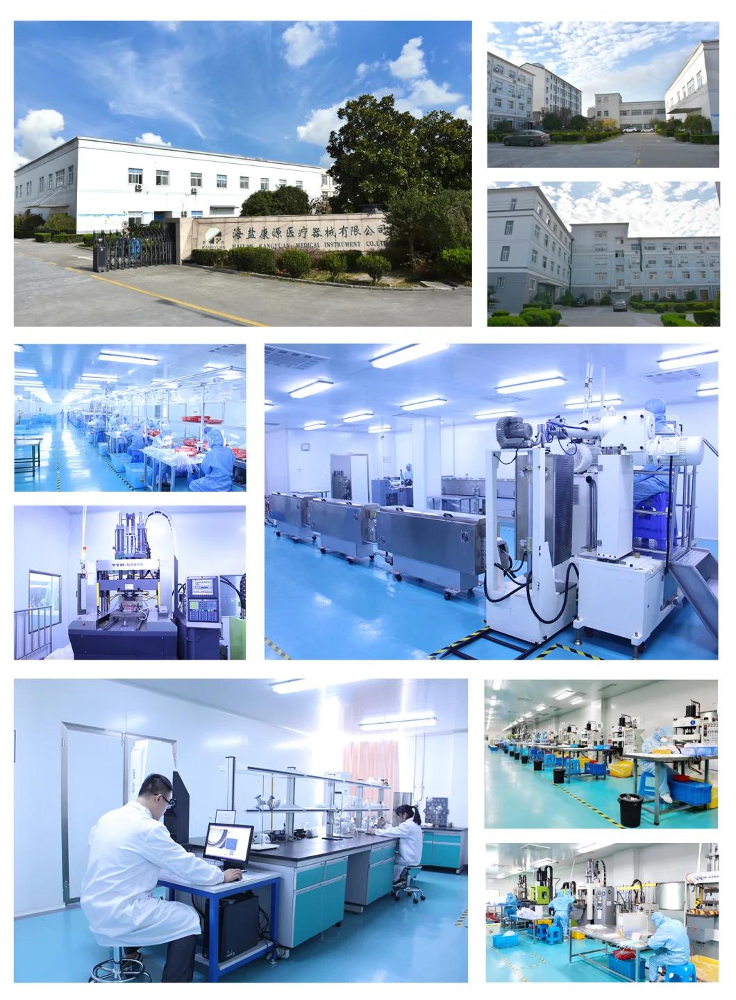 China Integrated Flat Balloon Silicone Urinary Catheter Open Tipped Suprapubic Use 2 Way