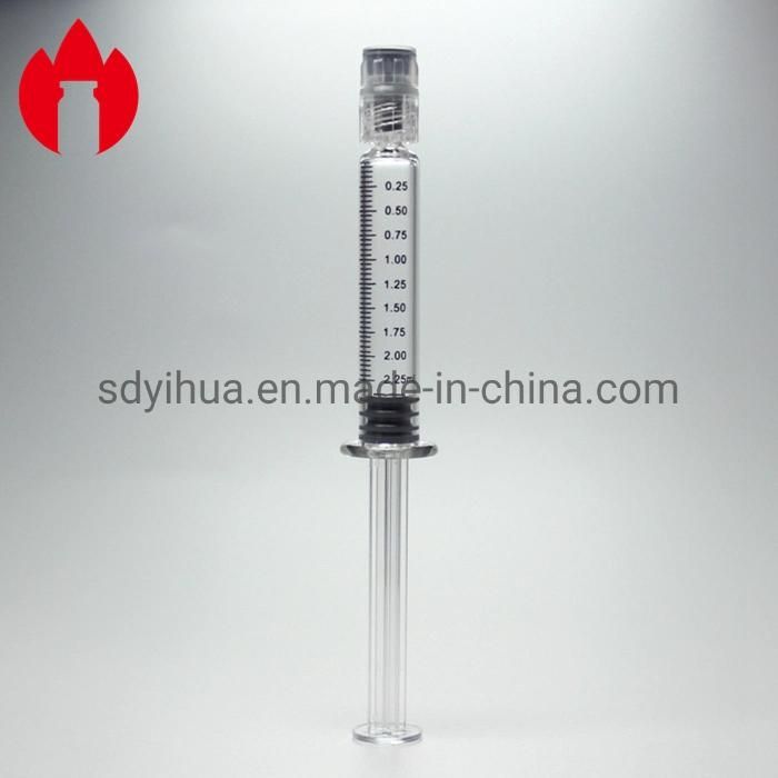 Glass Cartridge Syringe for Medical Injection