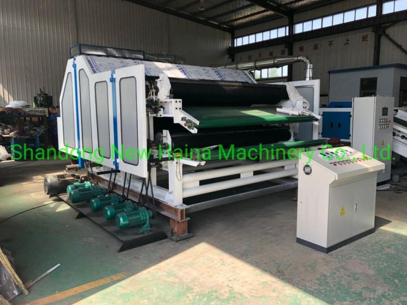 Non Woven Multi-Function Fiber Carding Machine with Non Woven Blanket