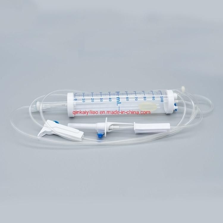 Pediatric Burette IV Infusion Set Luer Lock IV Set