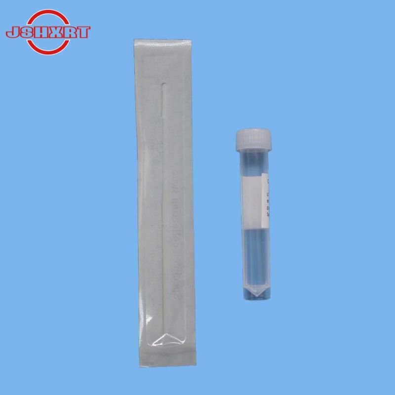 Disposable Sampling Collection Test Transport Tube with Swab