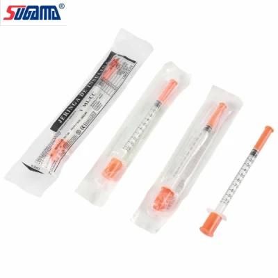 Disposable 1cc 5cc Insulin Syringe