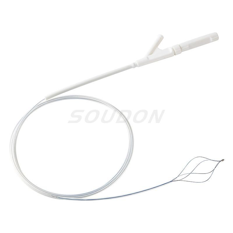 Gastroscope Extraction Basket 2.4mm Diameter Grasping and Manipulating and Removing Stones