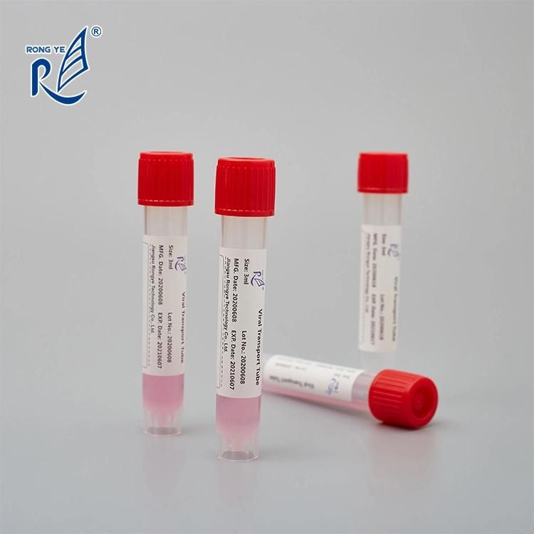 Rongye Vtm Kit Viral Transport Medium with Flocked Swabs