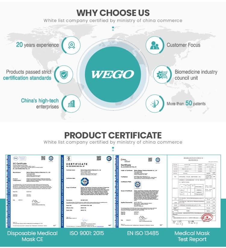 Various Types of Hydrocolloid Wound Plaster with CE Approved