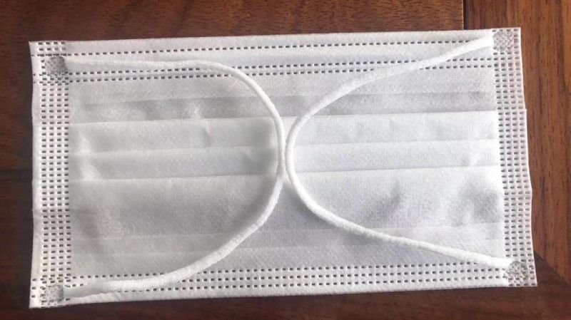 Disposable 3-Ply Surgical Face Mask with Nose Strip