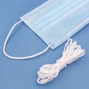 Wholesale 3mm 4mm 5mm Earloop Elastic for Surgical Medical Face Mask