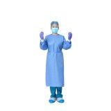 Blue CPE Protective Suits Disposable Clothing PPE Factory Non Medical Non Woven Safety Coverall Paint Disposable SMS Isolation Gown