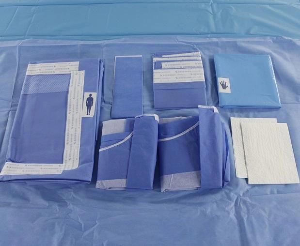 Surgical Universal Kits Drapes Pack Customized Disposable Surgical Pack Obstetric/Orthopedic/Arthroscopy Sterile Surgical Pack