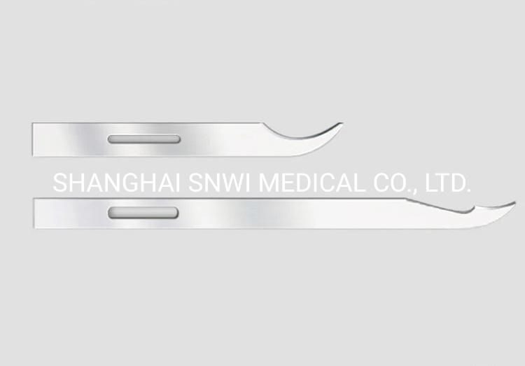 CE&ISO13485 Approved Disposable Carbon Steel Stainless Steel Surgical Blade/Scalpel with Plastic Handle