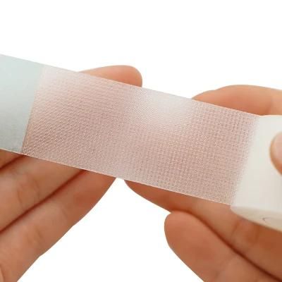 Hypoallergenic Transparent Perforated CE FDA Surgical Medical Nonwoven PE Tape