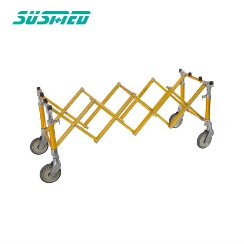 Funeral Body Coffin Car Aluminum Alloy Stainless Steel Mobile Coffin Funeral Transport Trolley