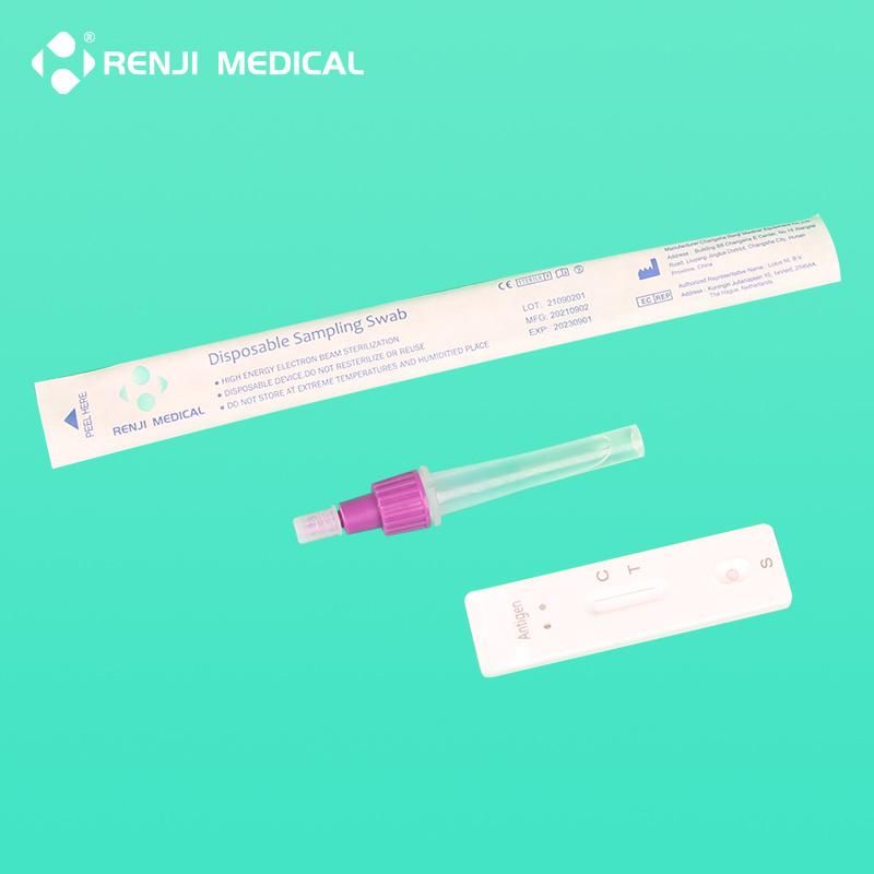 Nasal/Nasopharyngeal/Oropharyngeal/Orayl Swab Saliva Medical Antigen Rapid Test Kit Antigen Test Kit