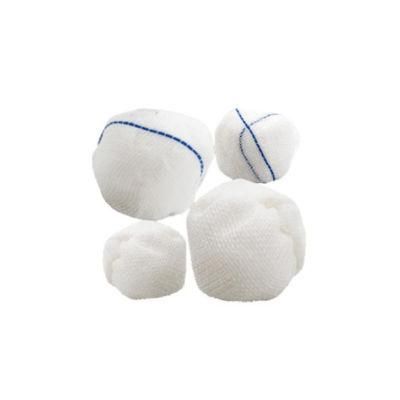 Sterile Gauze Ball with X Thread Peanut Shape