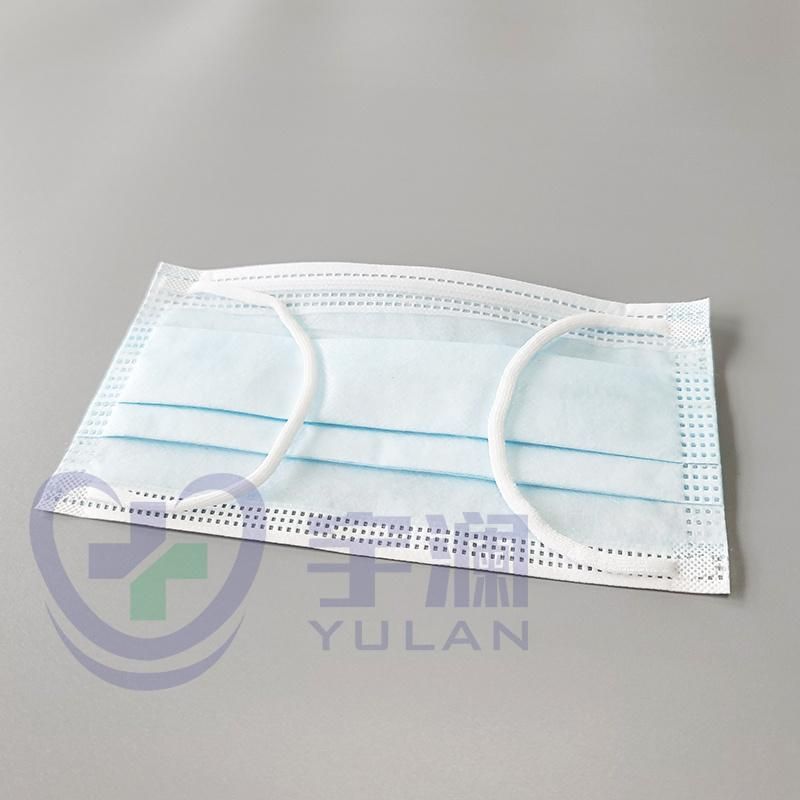 Disposable Medical Protective Surgical Face Mask with Ear Loop Type II