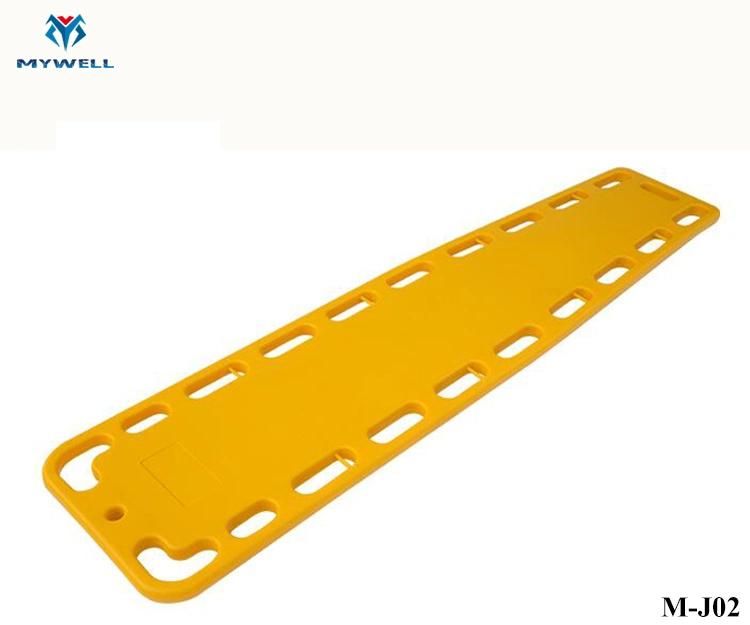 M-J02 High Quality Hospital Floating Spine Board PE Plastic Stretcher