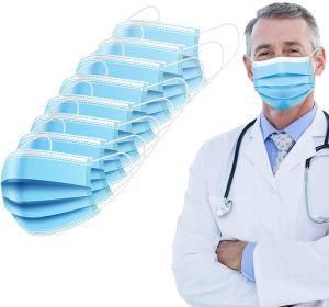 Medical Blue Surgical Three Layer Face Mask Disposable Medical Surgical Face Mask