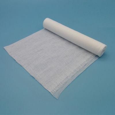 Ce and ISO Approved Absorbent Gauze Roll Surgical Materials Disposable Medical Supplies