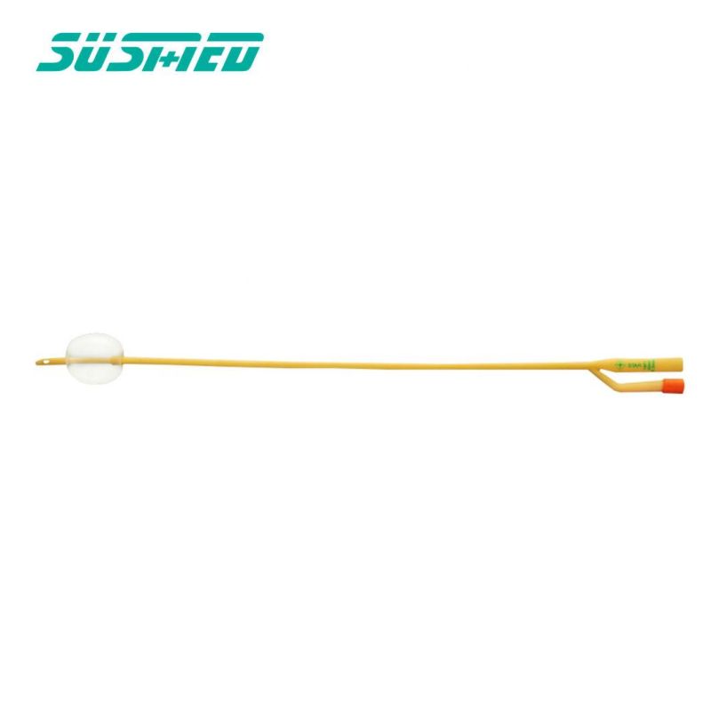 2 Way Standard Silicone Coated Latex Foley Catheter