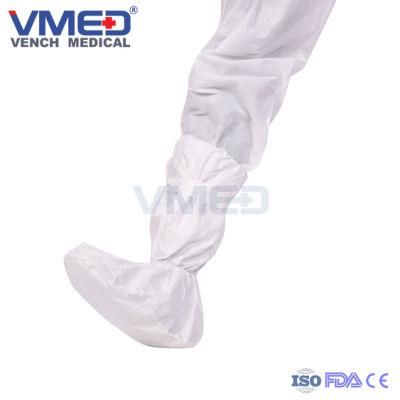 Disposable Nonwoven Water-Proof Boot Cover with Elastic