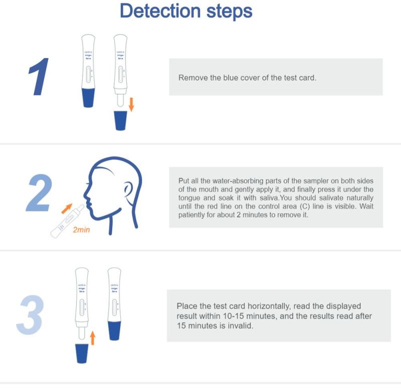 Synthgene Saliva Test Device Lollipop Test