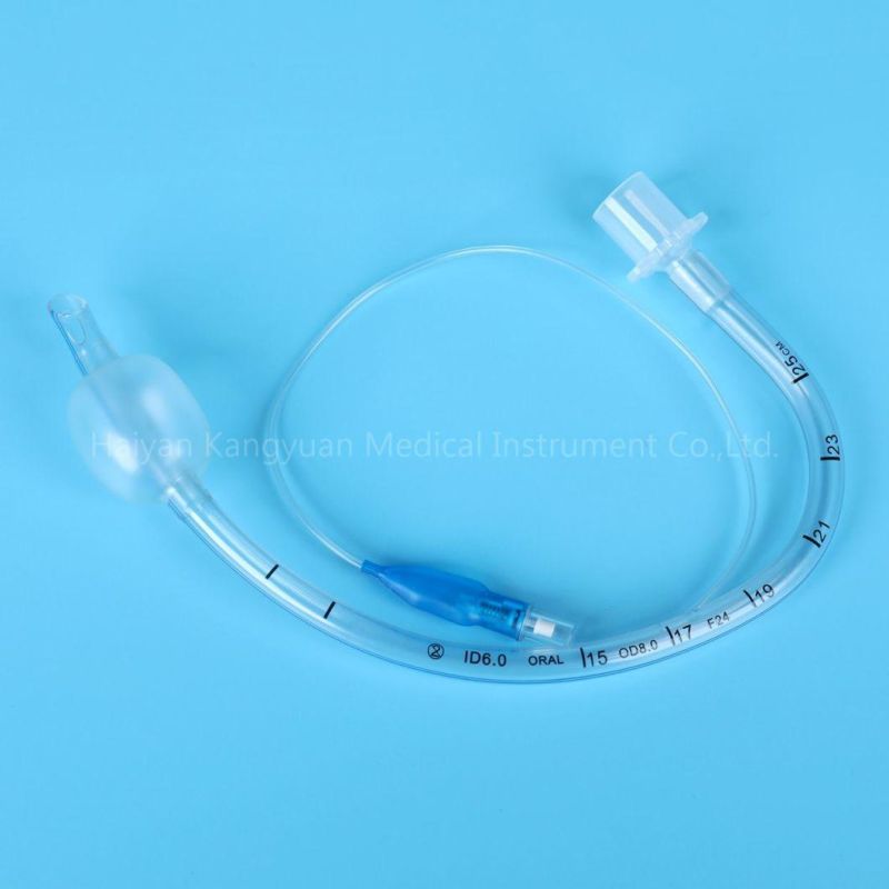 Oral Preformed (RAE) Endotracheal Tube PVC Disposable Manufacturer Uncuffed