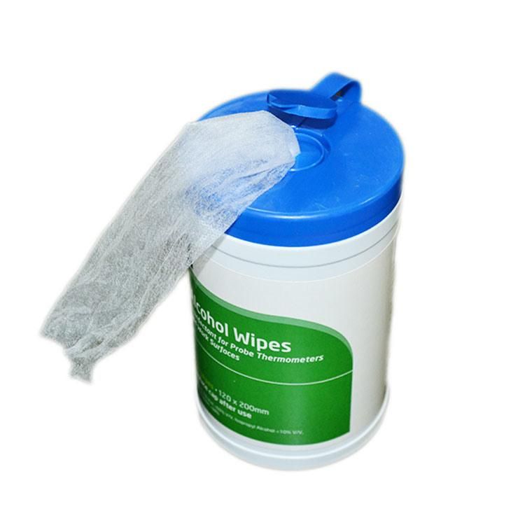 Disinfection Clean Tub Wipe Customized Printing and Size Alcohol Pad Tub Wipe